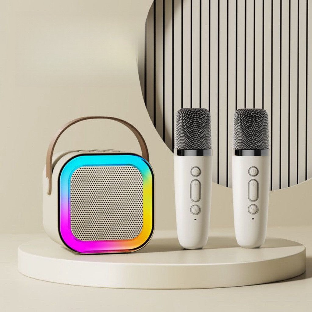Portable Bluetooth Speaker with Karaoke Microphone