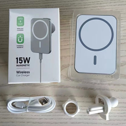 Magnetic three-in-one wireless charger