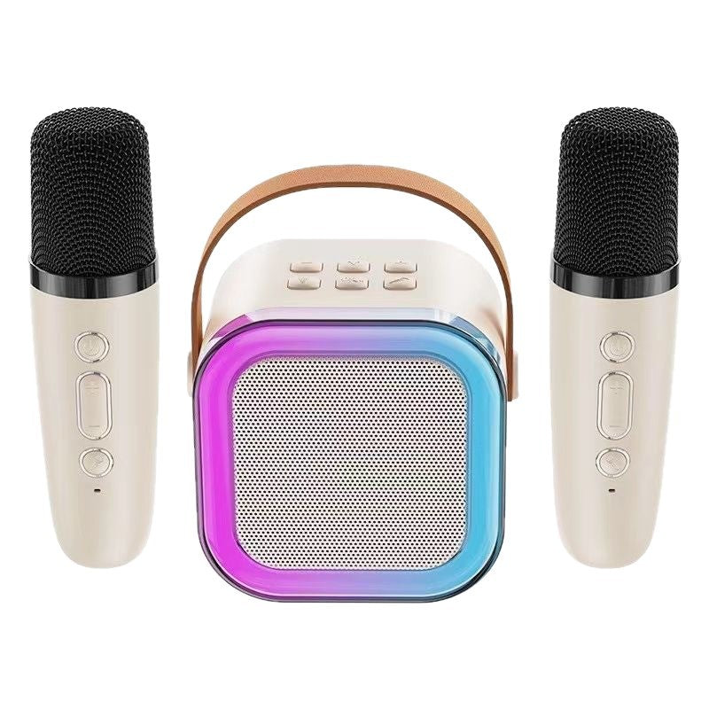 Portable Bluetooth Speaker with Karaoke Microphone