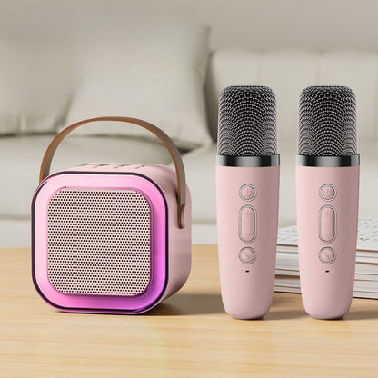 Portable Bluetooth Speaker with Karaoke Microphone